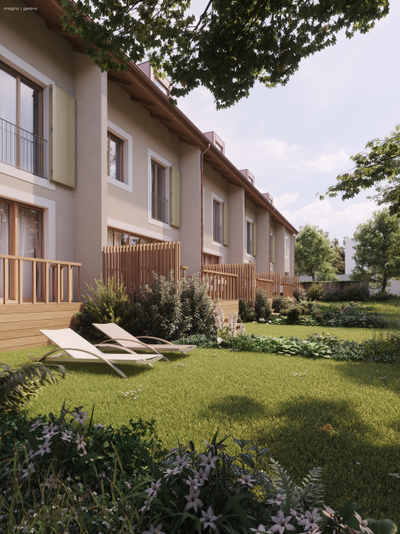 vue jardin